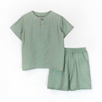 Костюм для хлопчика футболка та шорти Olive 132158770600 фото