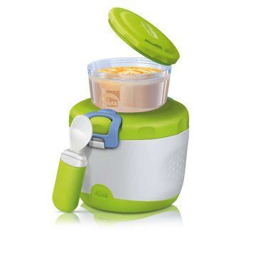 Набір Chicco Easy Meal: термоконтейнер, контейнер та ложка 07659.00.00 фото