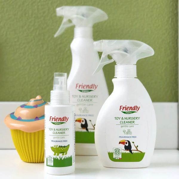 Органічний очищаючий засіб для дитячої кімнати та іграшок Friendly Organic 250 мл 8680088182311 фото