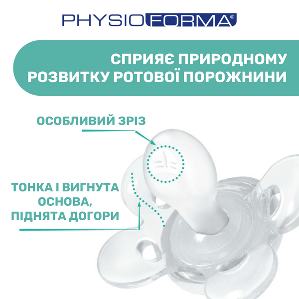Пустушка Chicco Physio Comfort, силікон, 6-16 міс., 2 шт. 74933.21.00.00 фото
