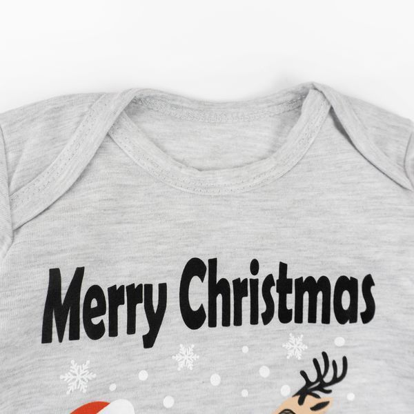 Боді дитячий з куліру Merry Christmas 131755569200 фото
