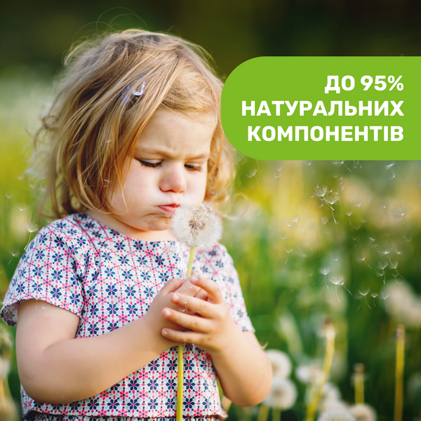 Ролик захисний від комарів Chicco Naturalz, 60 мл 11597.00 фото