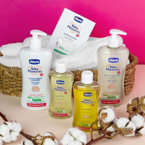 Шампунь-гель міцелярний для чутливої шкіри Chicco Baby Moments "Без сліз", 500 мл 10241.00 фото