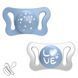 Пустушка Chicco PhysioForma Micro, силікон, 0-2 міс., 2 шт. 75126.21 фото 1