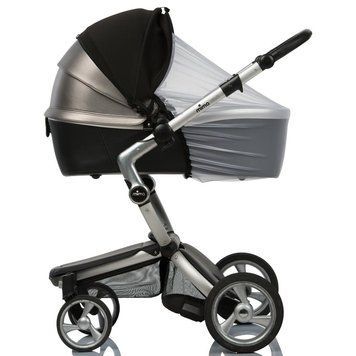 Сонцезахисний козирок для коляски Must Have Shade 2 в 1 з білою москіткою 419032026 фото