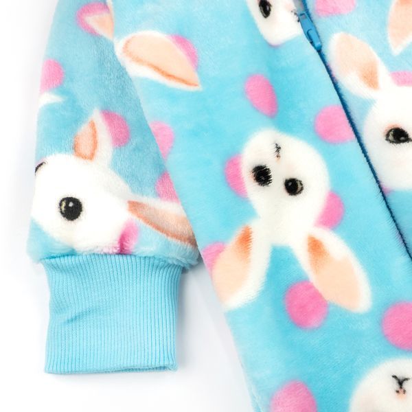 Комбінезон теплий дитячий велсофт Bubble Bunny 132274671005 фото