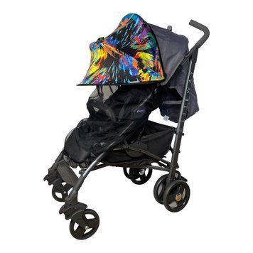 Сонцезахисний козирок для коляски Must Have Shade Фарби 2 в 1 з чорною москіткою 719032026 фото