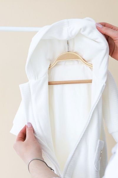 Велюровий комбінезон Lim, Молочний 1356251111 фото