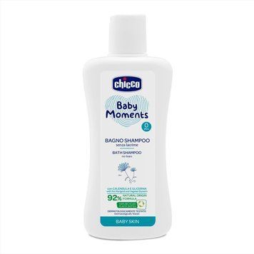 Шампунь для тіла та волосся з екстрактом календули Chicco Baby Moments "Без сліз", 200 мл 10590.00 фото