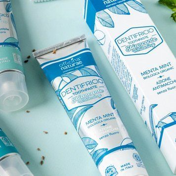 Органічна гелева зубна відбілююча паста Officina Naturae 75 мл 8033148505153 фото