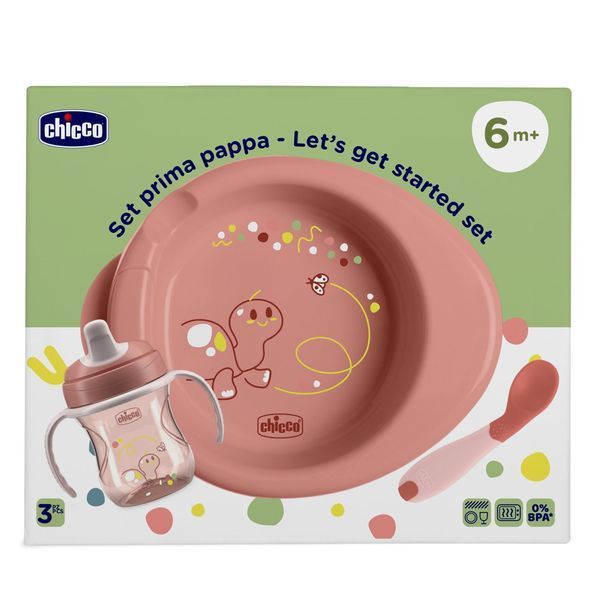 Набір посуду Chicco Set Prima Pappa, 6м+ 16200.15 фото